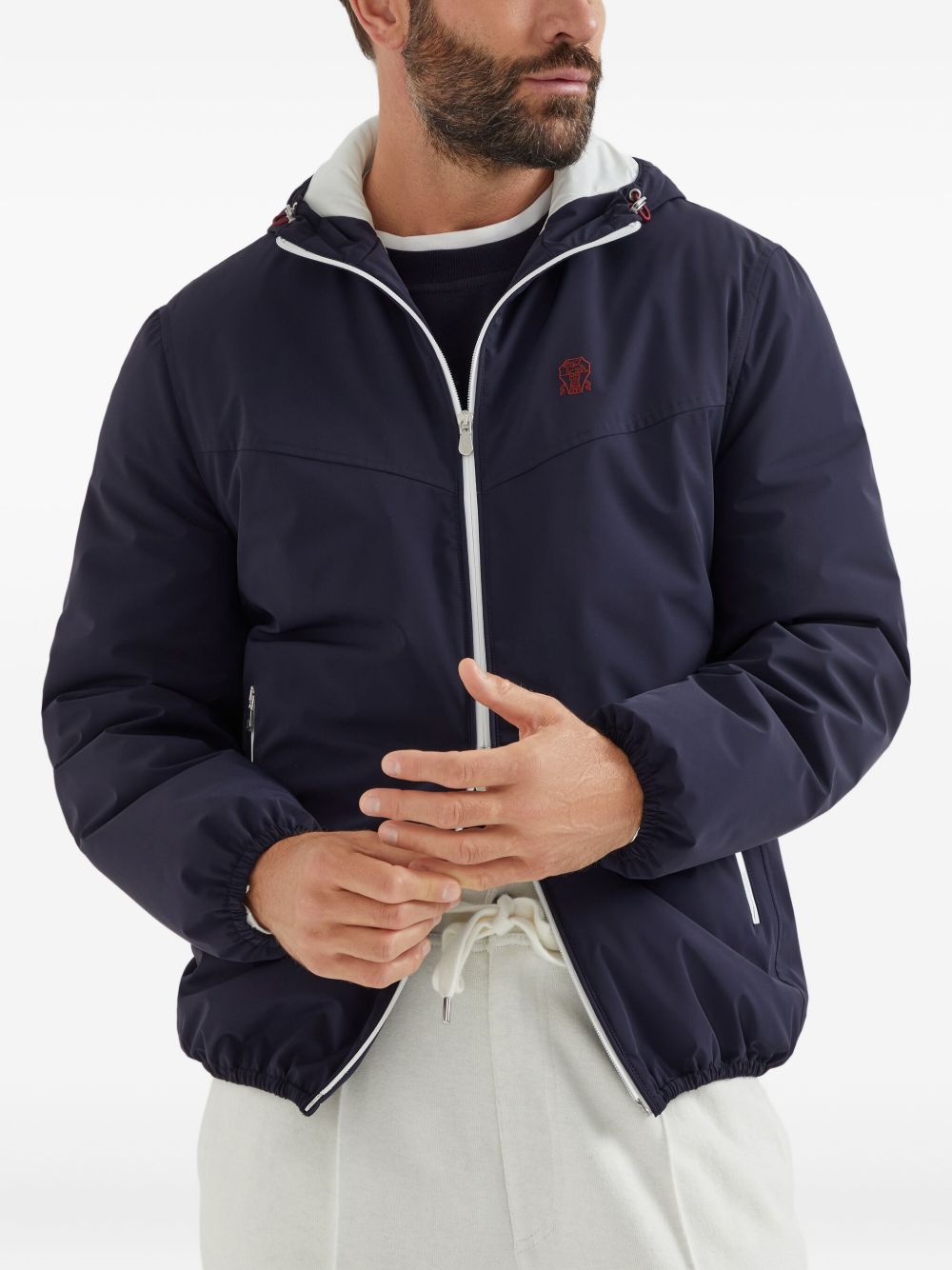 Brunello Cucinelli Coats Blue