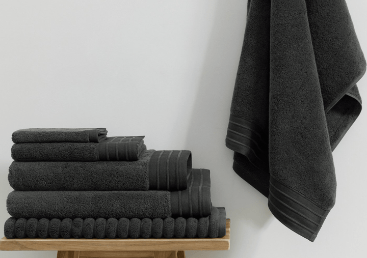 Bemboka Bath Sheets Charcoal Bemboka Pure Cotton Bath Sheets Luxe Bemboka Pure Cotton Bath Sheets Luxe Brand