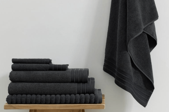 Bemboka Bath Towels Charcoal Bemboka Pure Cotton Bath Towels Jacquard Bemboka Pure Cotton Bath Towels Jacquard Brand