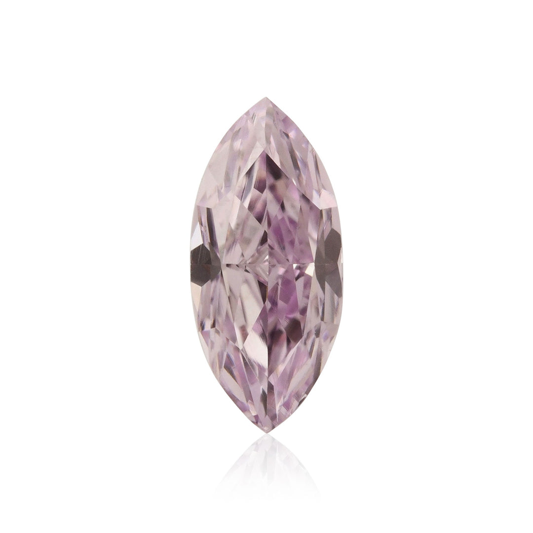 0.25 Carat Fancy Intense Pinkish Purple Marquise Diamond VS2 GIA