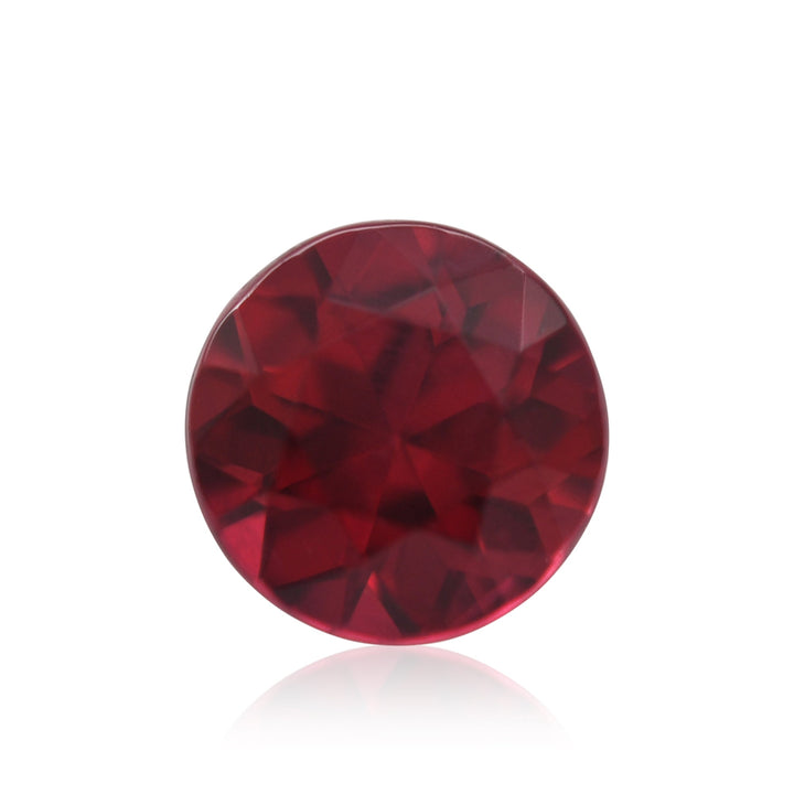 0.62 Carat Red MOZAMBIQUE Round Ruby