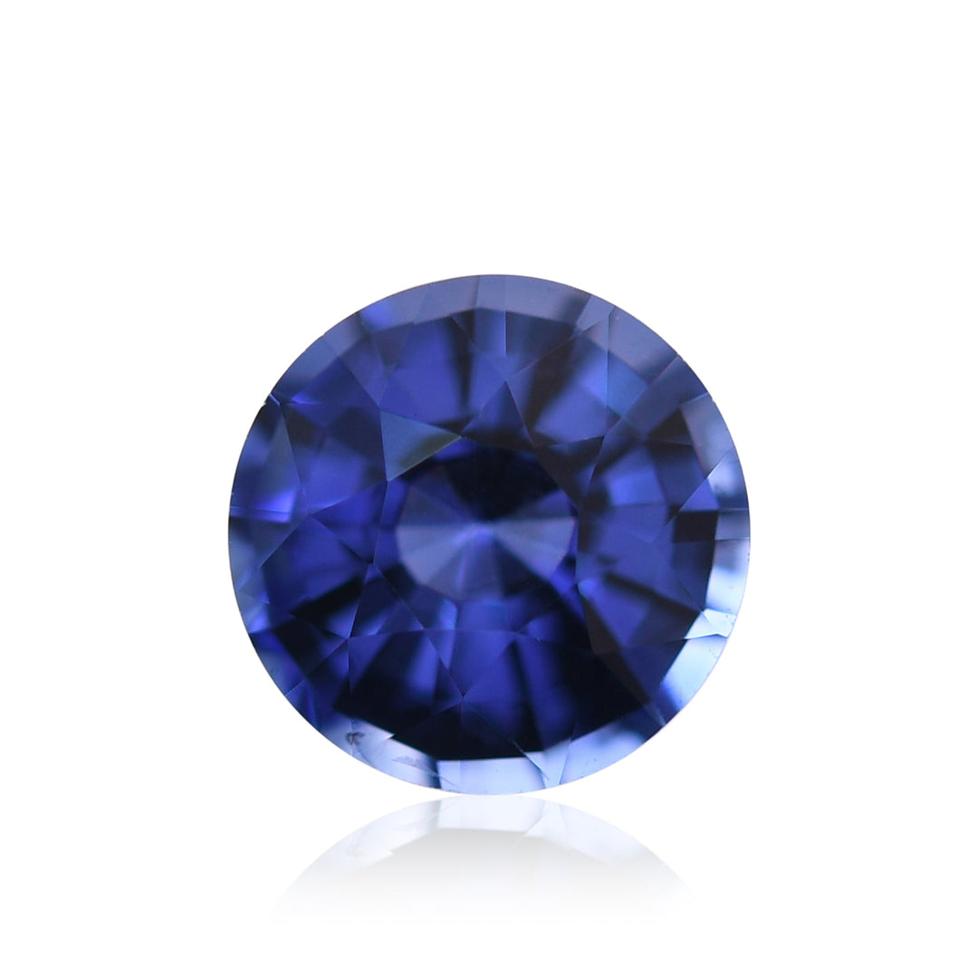 0.97 Carat Blue SRI LANKAN Round Sapphire