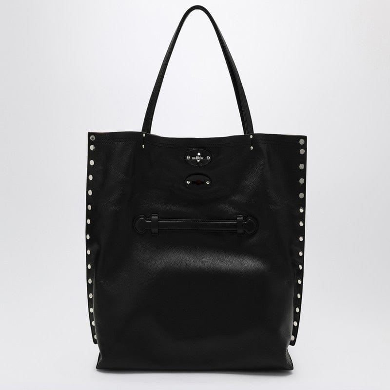 Shopper UNI Zanellato Medium tote bag A'' Spasso black in leather Brand