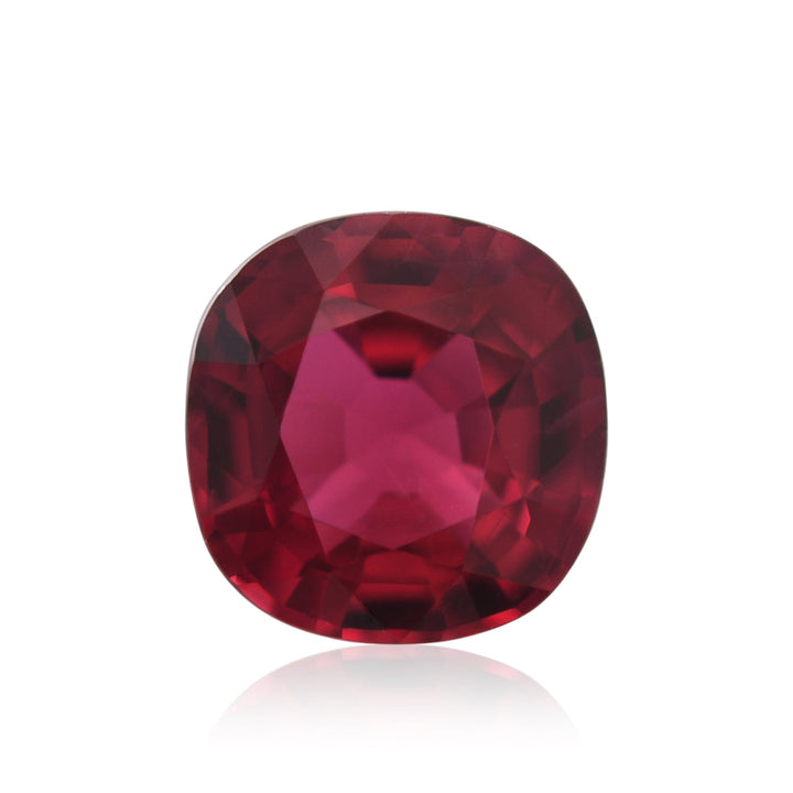 1.00 Carat Red MOZAMBIQUE Cushion Ruby