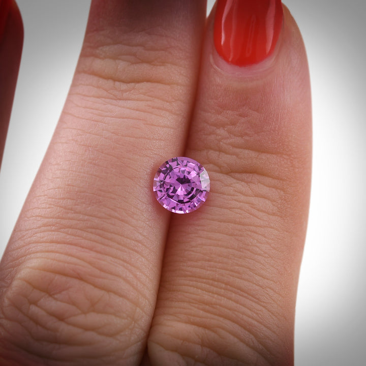 1.19 Carat Pink MADAGASCAR Round Sapphire
