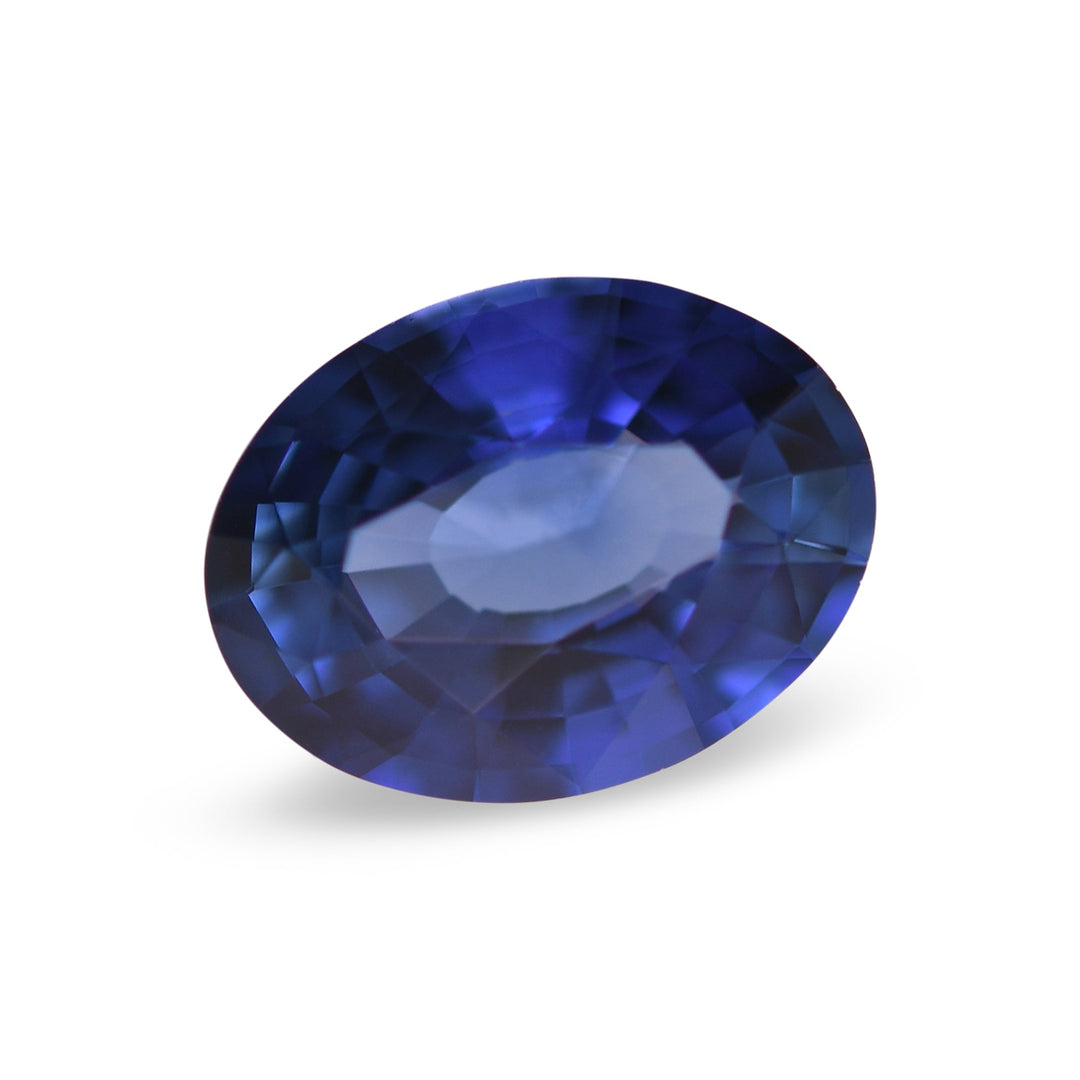 1.35 Carat Blue SRI LANKAN Oval Sapphire