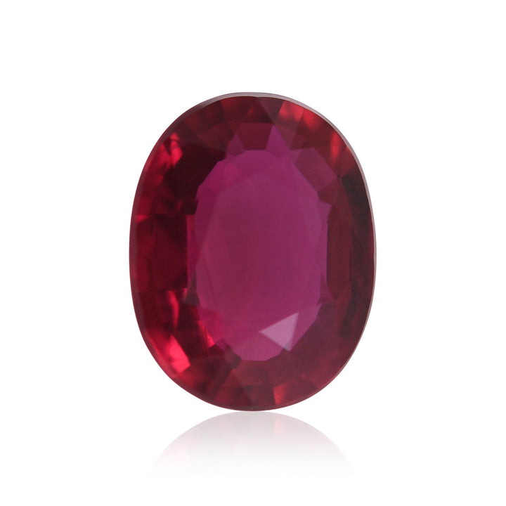 1.68 Carat Red MOZAMBIQUE Oval Ruby