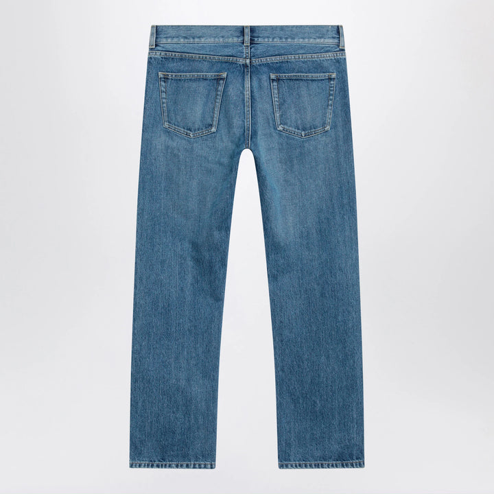 The Row - Fima low-rise straight-leg cotton jeans in indigo
