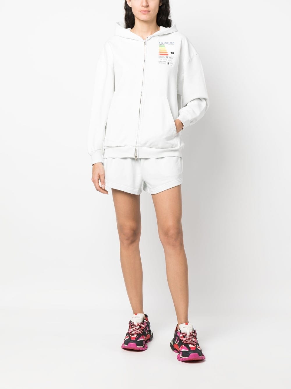 Short trousers M Balenciaga Shorts White Brand