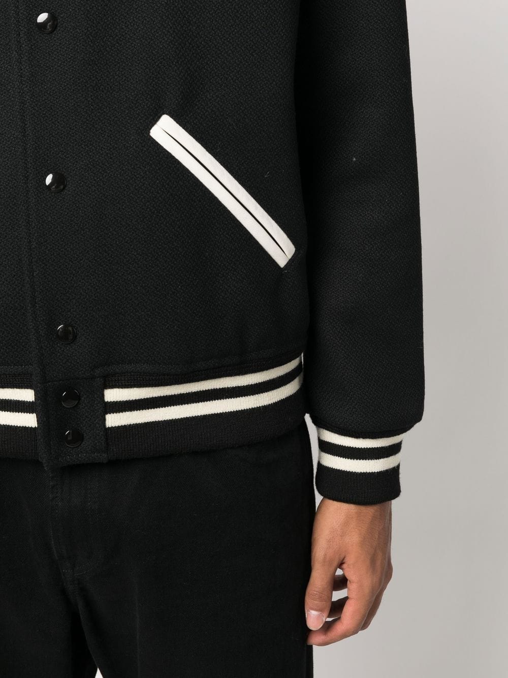 Jackets 48 Saint Laurent Coats Black Brand