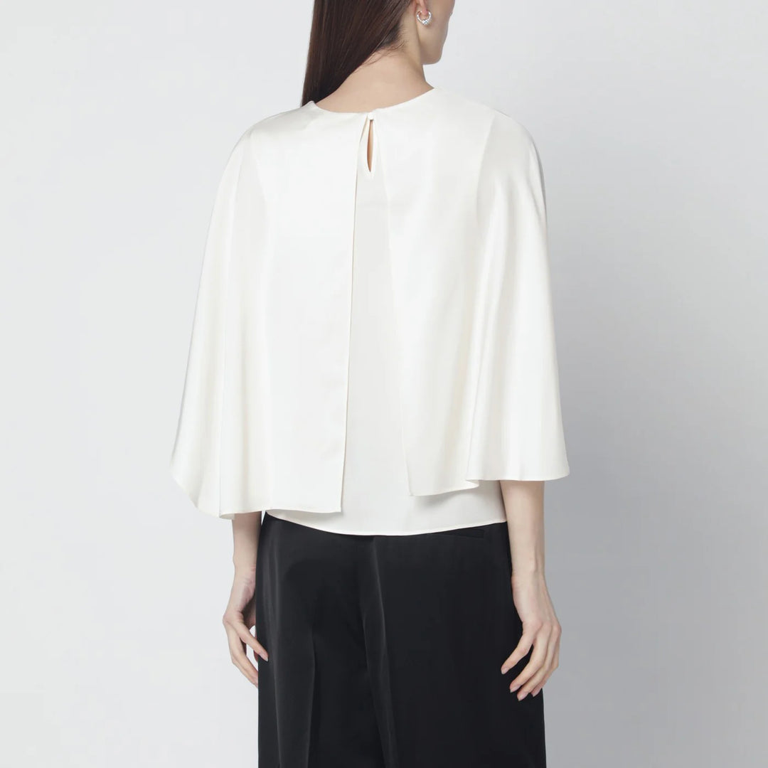 SIMKHAI - Eliora cream satin blouse