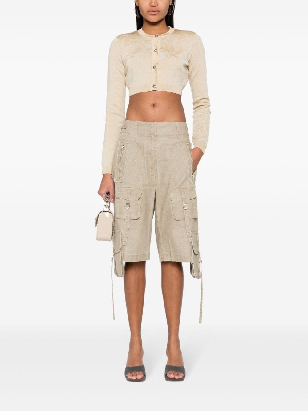 Topwear Versace Sweaters Beige Brand