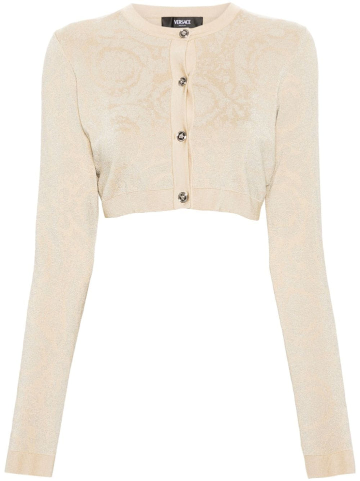 Topwear Versace Sweaters Beige Brand