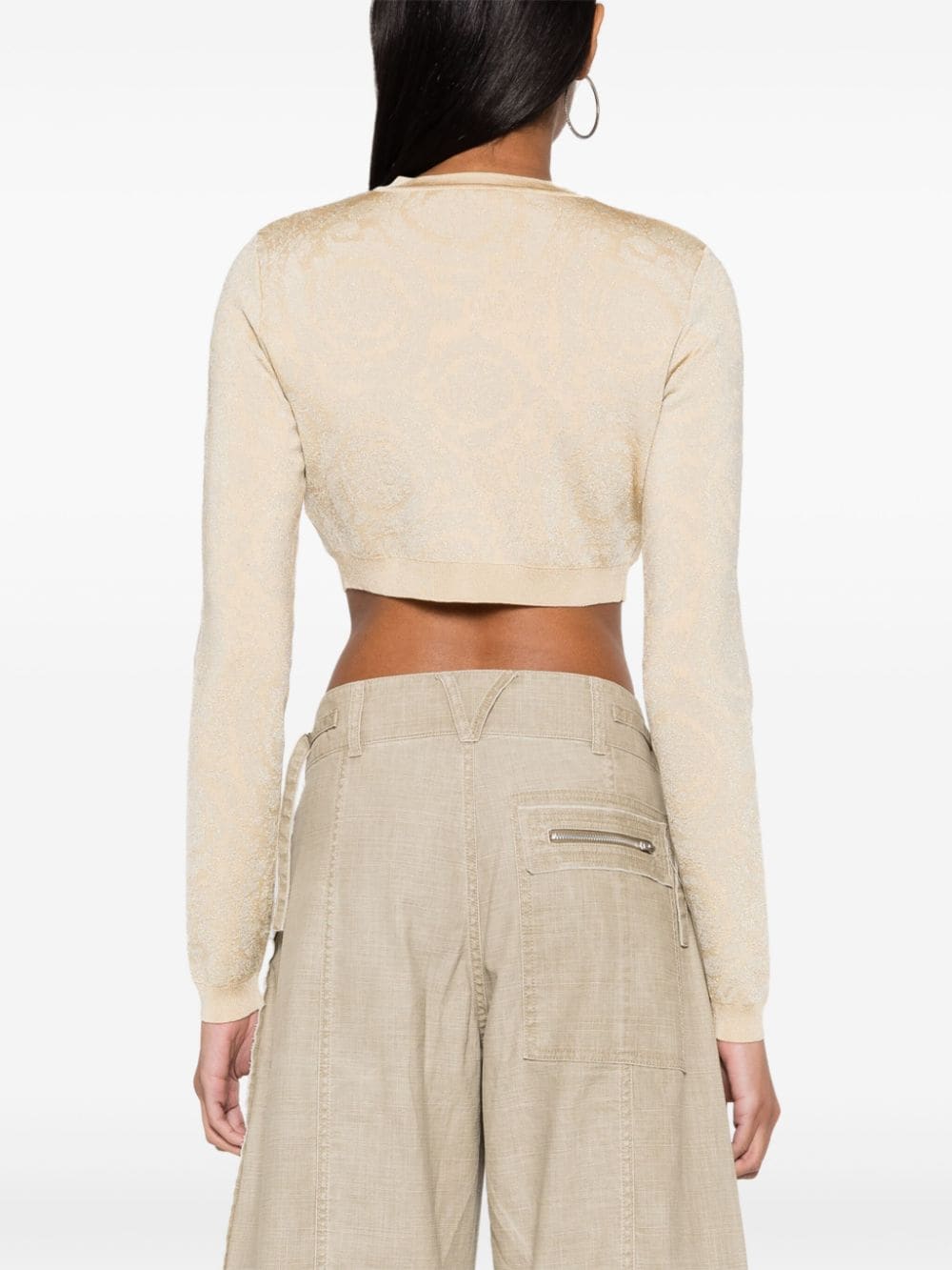 Topwear Versace Sweaters Beige Brand