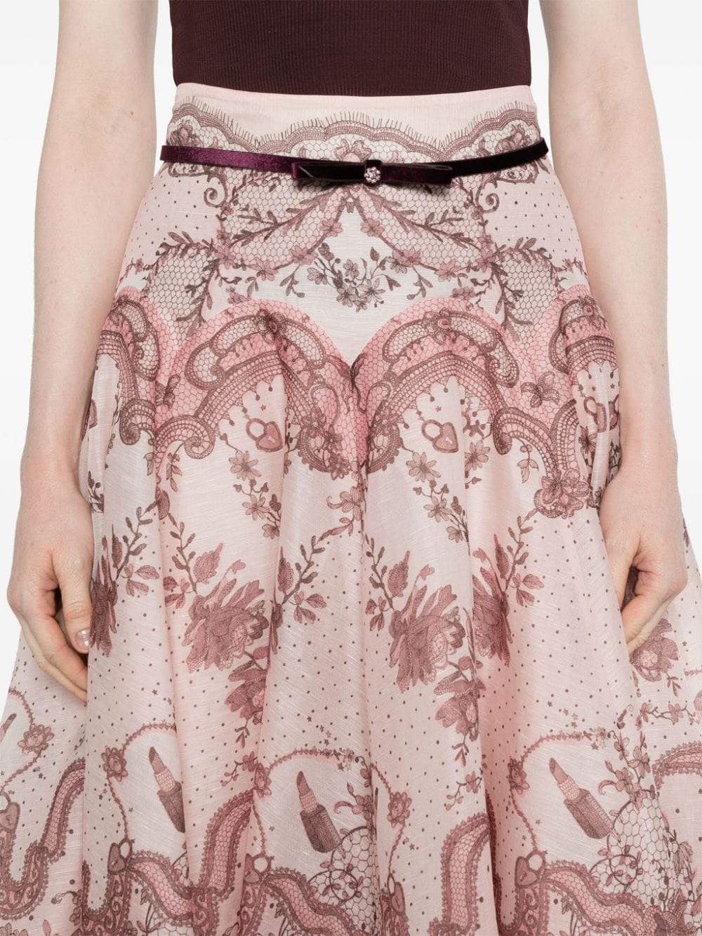 Skirts 1 Zimmermann Skirts Pink Brand