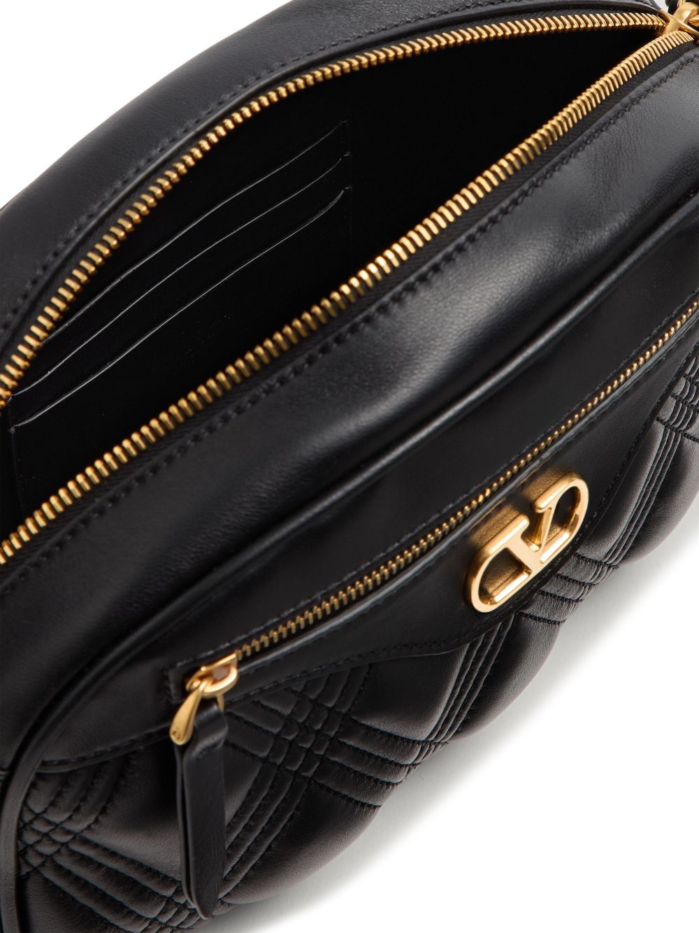 Valentino Garavani Quiltie 67 Leather Camera Bag