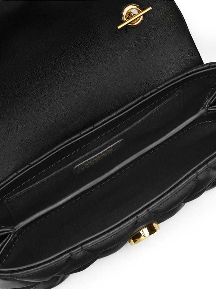 Versace Black Lambskin Bag
