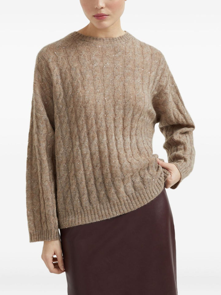Brunello Cucinelli Sweaters Brown
