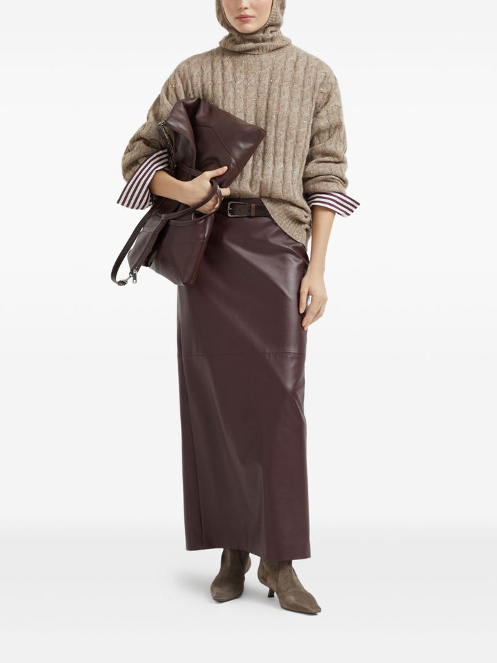 Brunello Cucinelli Sweaters Brown