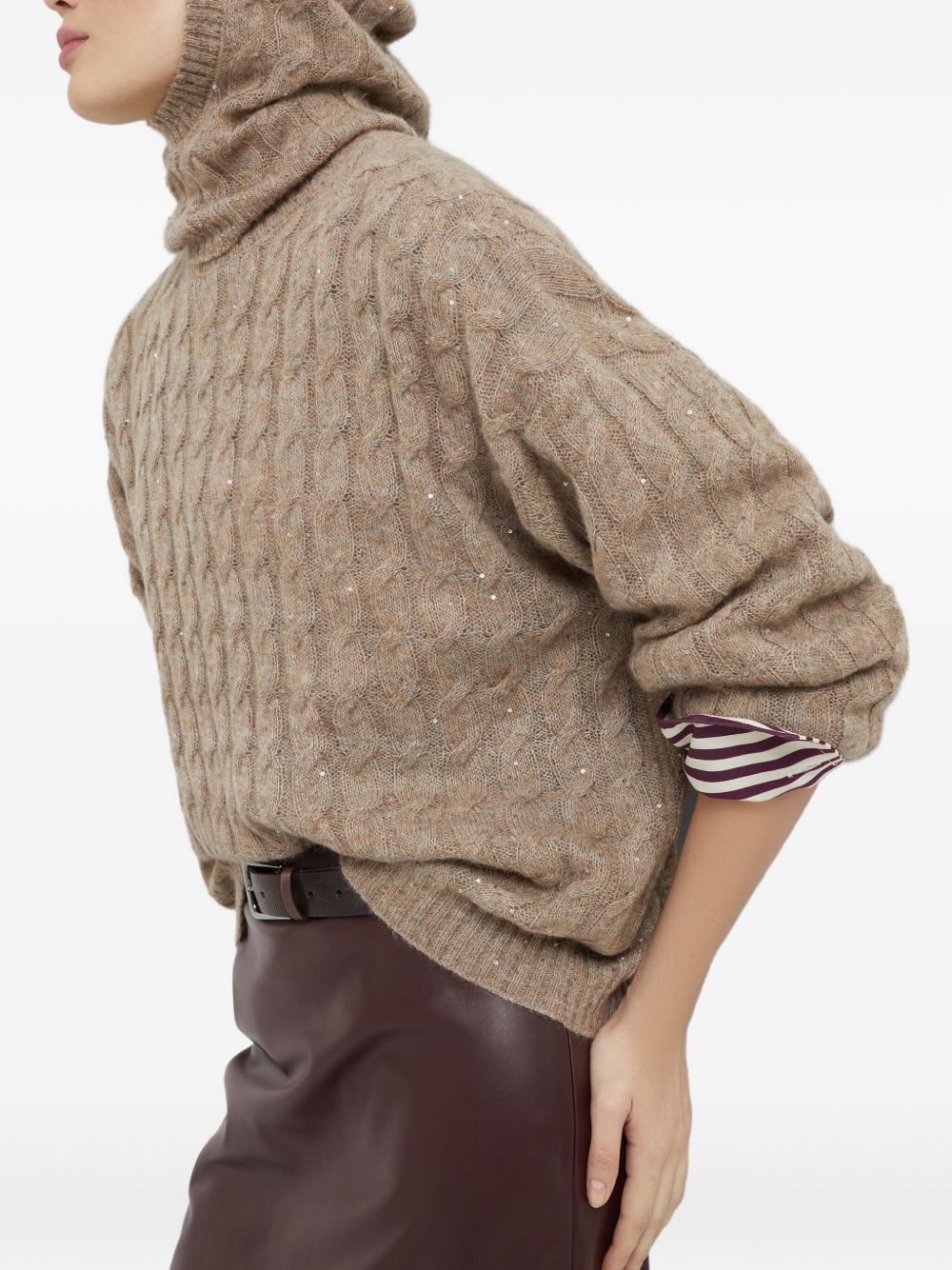 Brunello Cucinelli Sweaters Brown