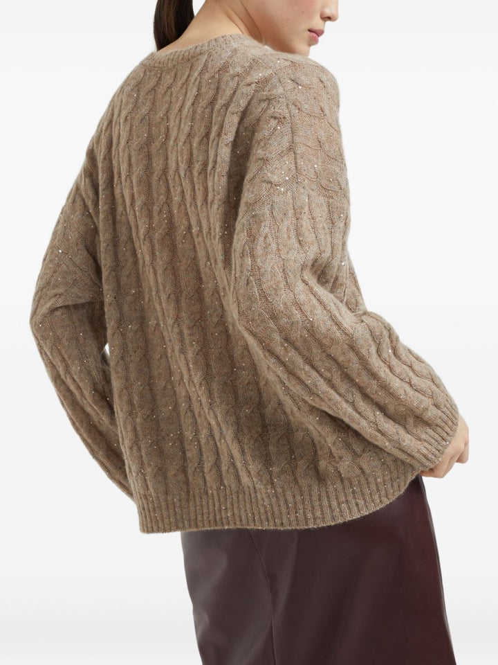 Brunello Cucinelli Sweaters Brown