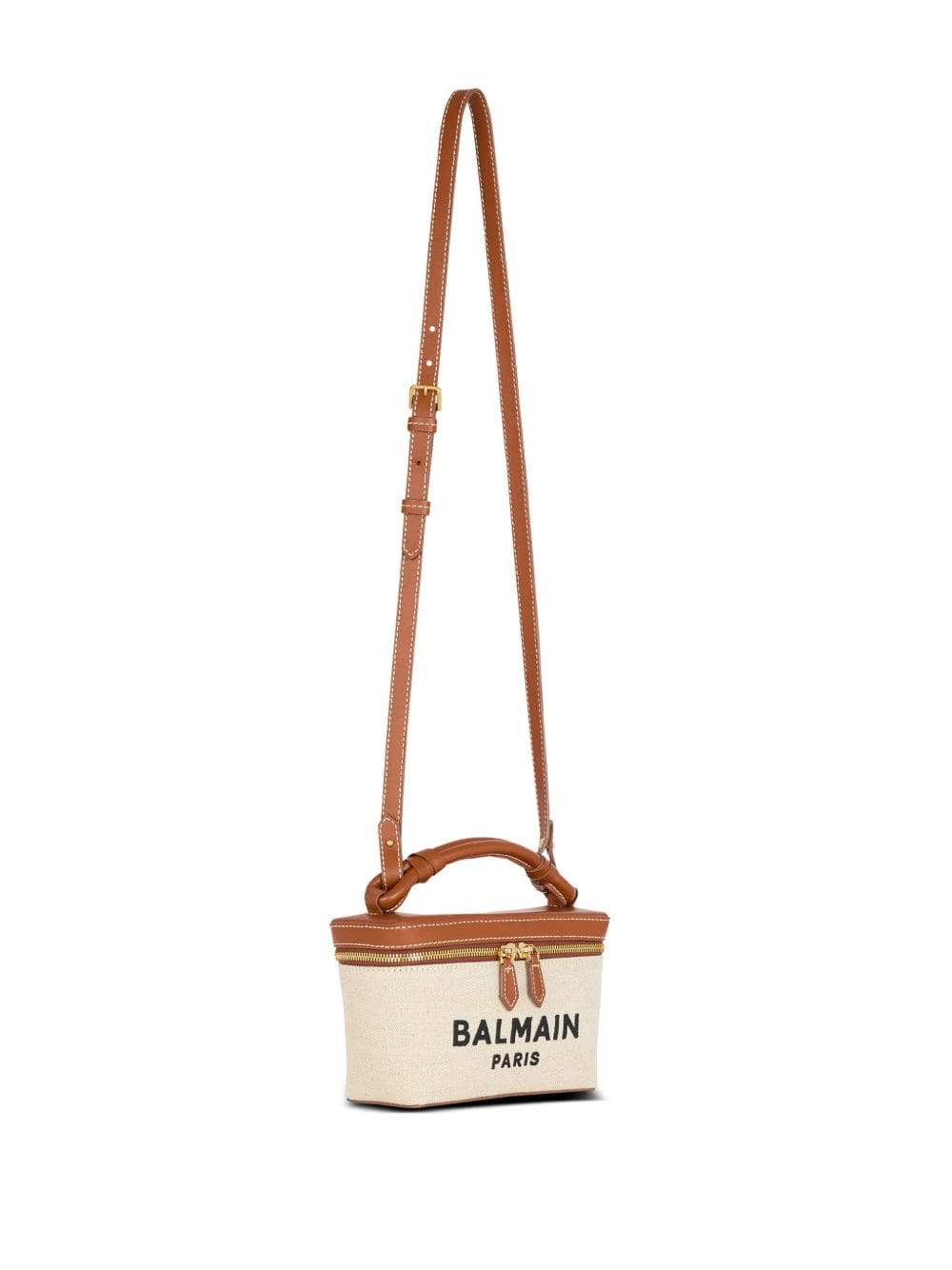 Shoulder UNI Balmain Bags.. Leather Brown Brand