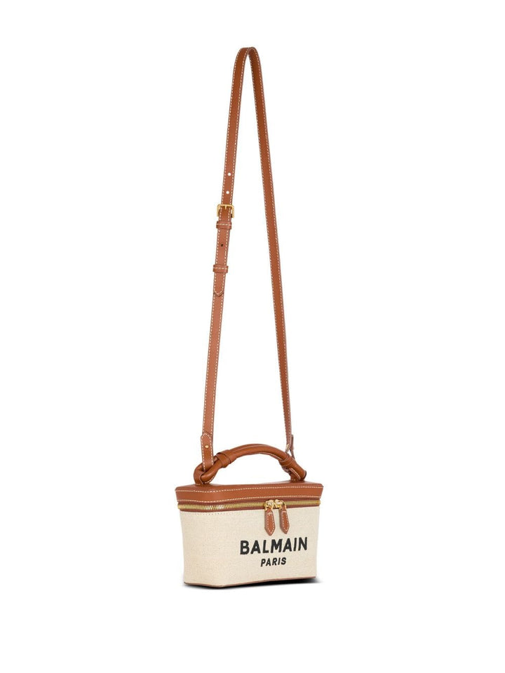 Shoulder UNI Balmain Bags.. Leather Brown Brand