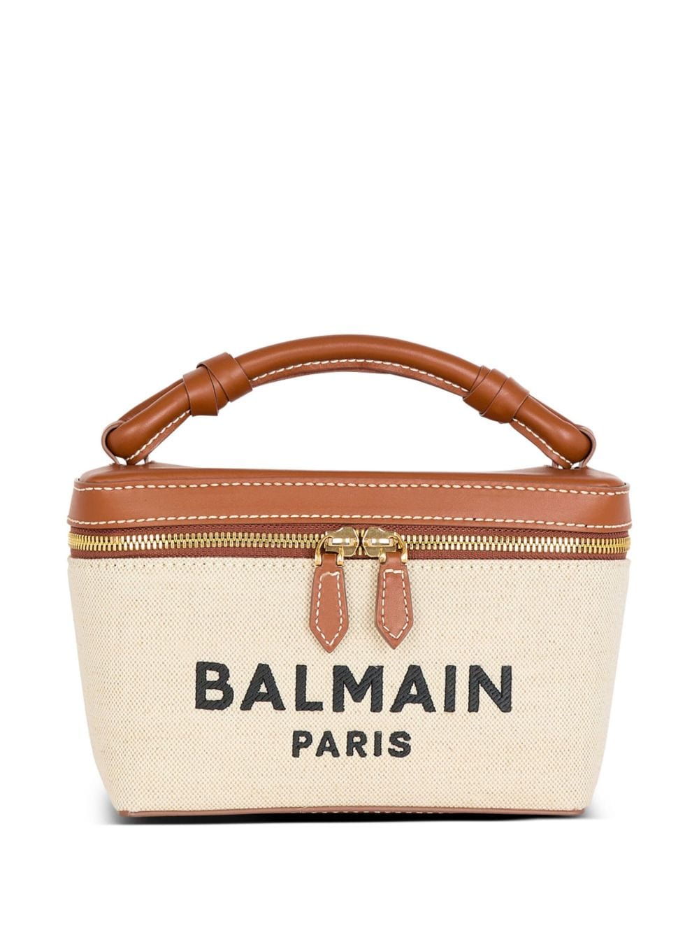 Shoulder UNI Balmain Bags.. Leather Brown Brand
