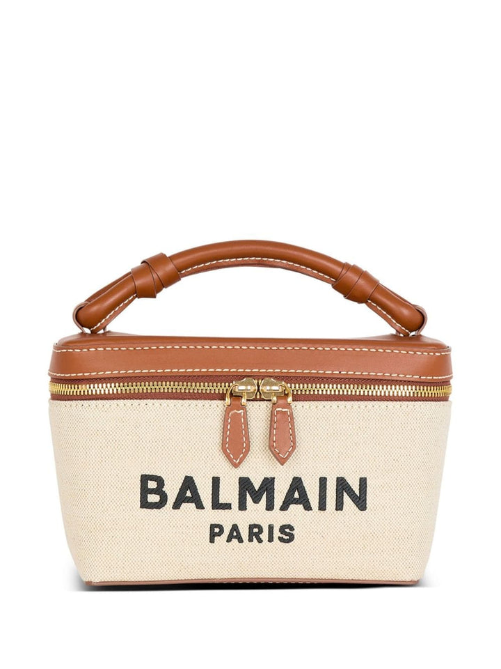 Shoulder UNI Balmain Bags.. Leather Brown Brand