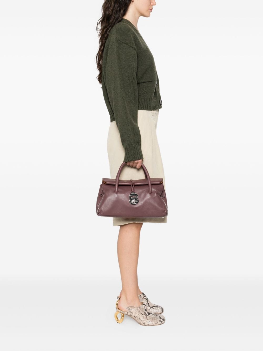 Handbag UNI Zanellato Bags.. Red Brand