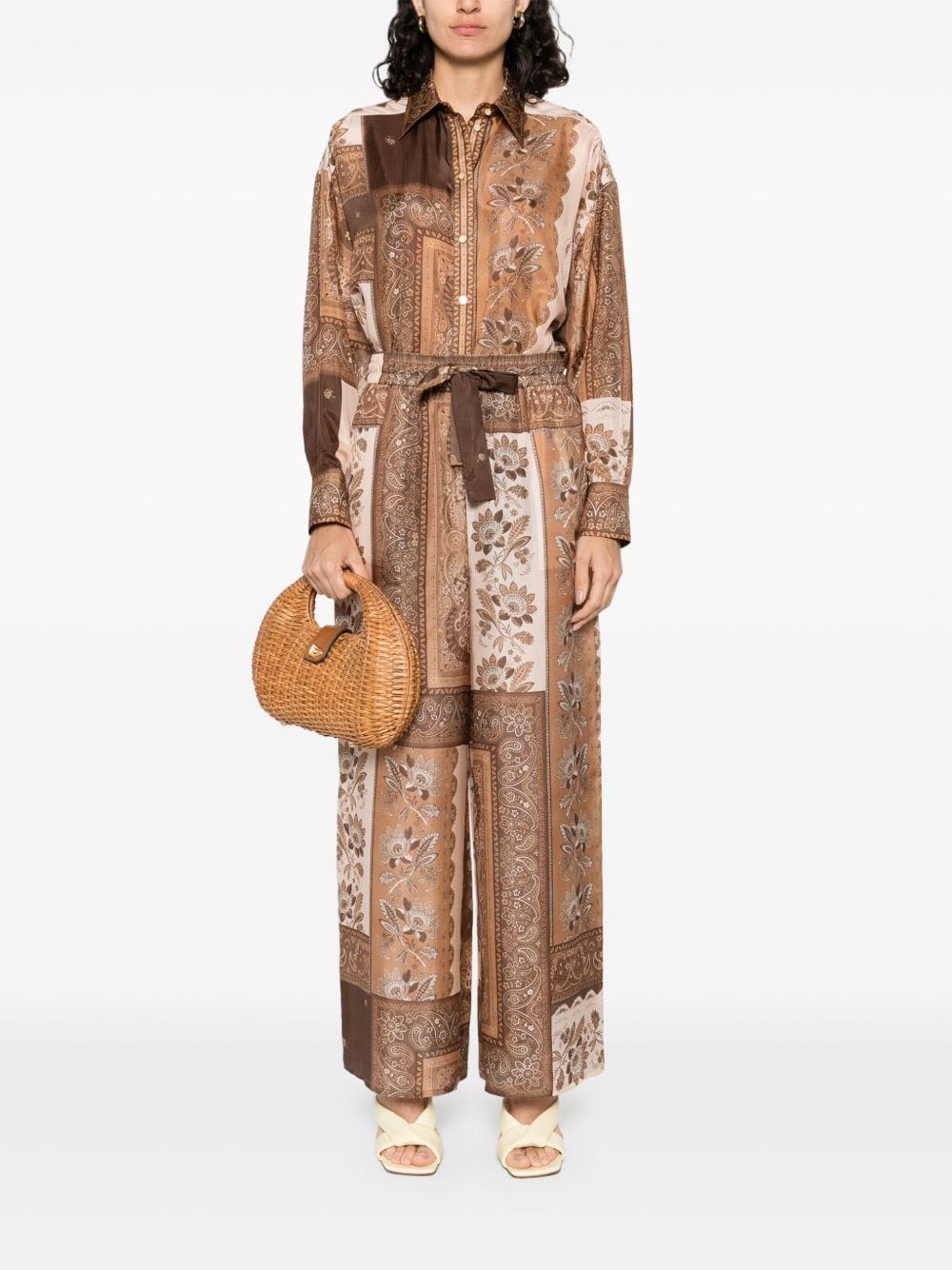 Trousers Zimmermann Trousers Brown Brand
