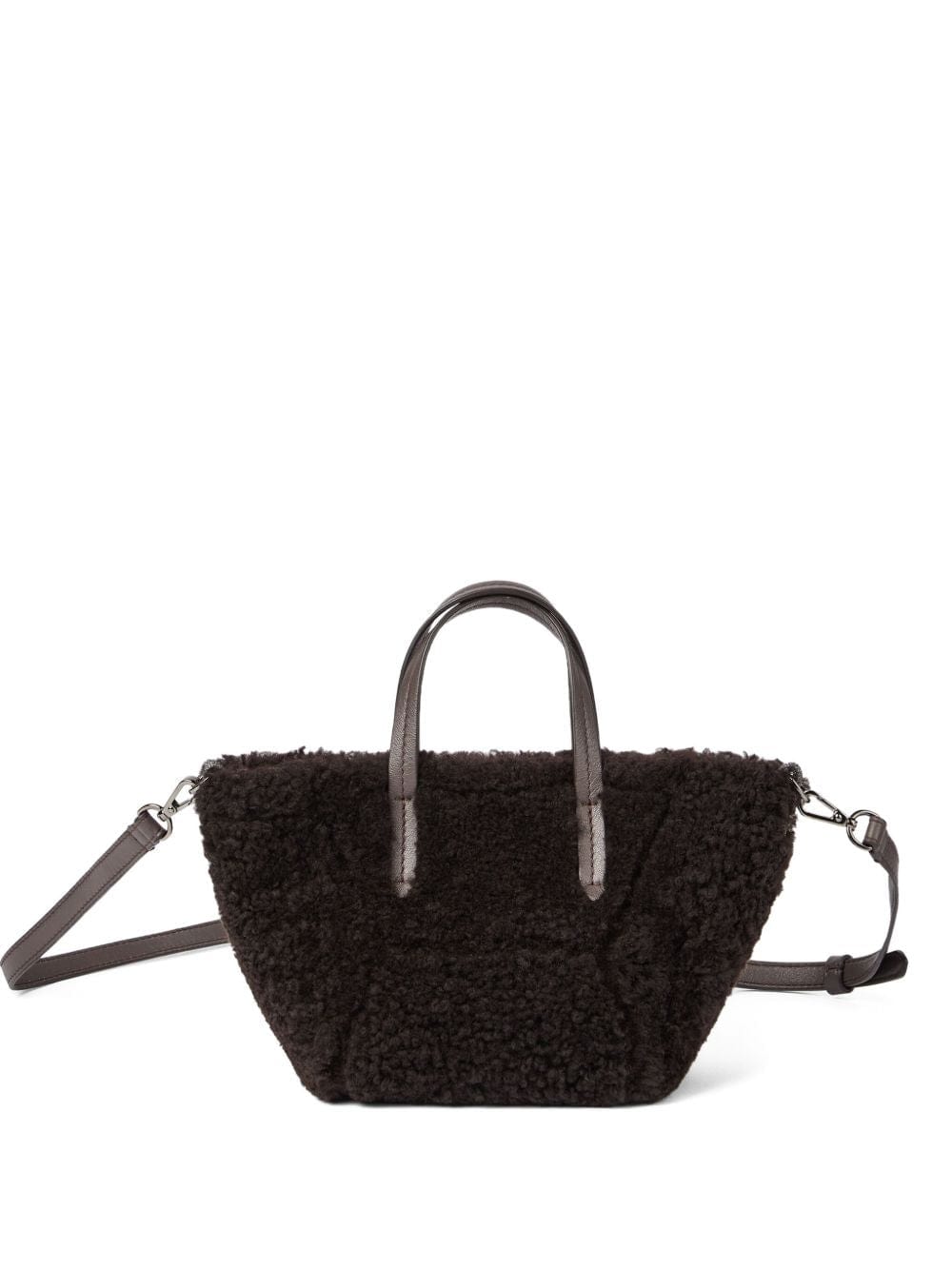 Shopper UNI Brunello Cucinelli Shoulder Bag Brown Brand
