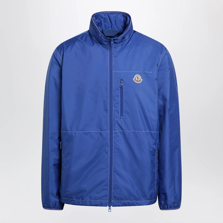 Moncler - Arrakis rainwear jacket in bright blue with removable hood