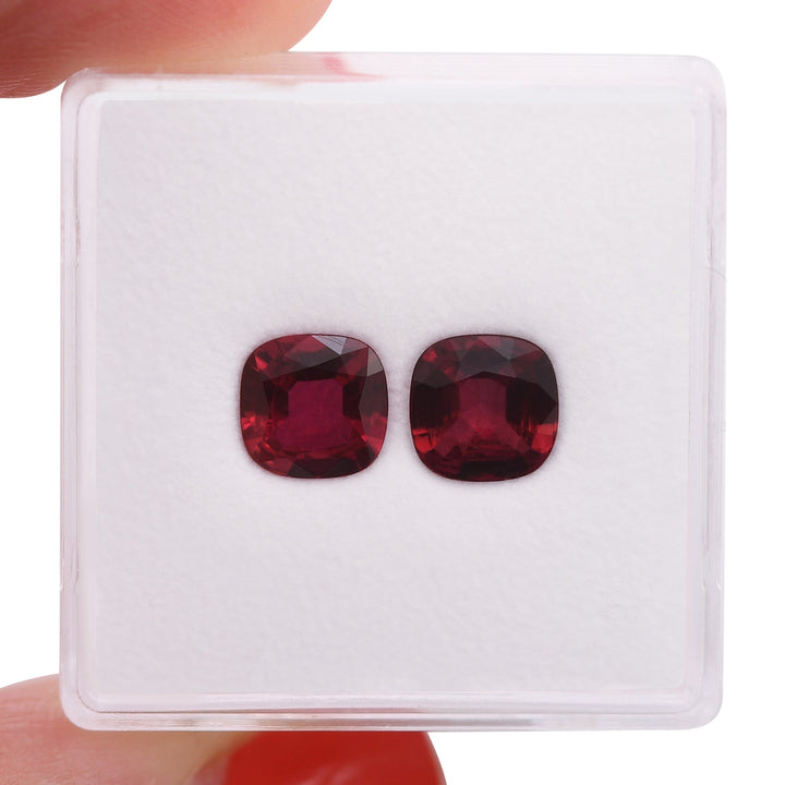2.00 Carat Red MOZAMBIQUE Cushion Ruby CD