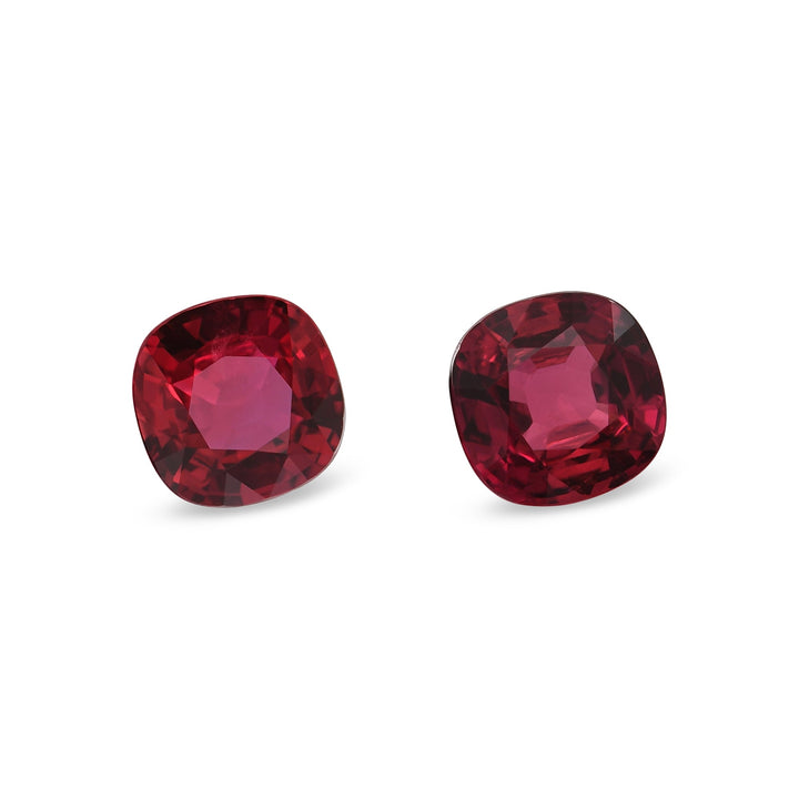 2.02 Carat Red MOZAMBIQUE Cushion Ruby CD
