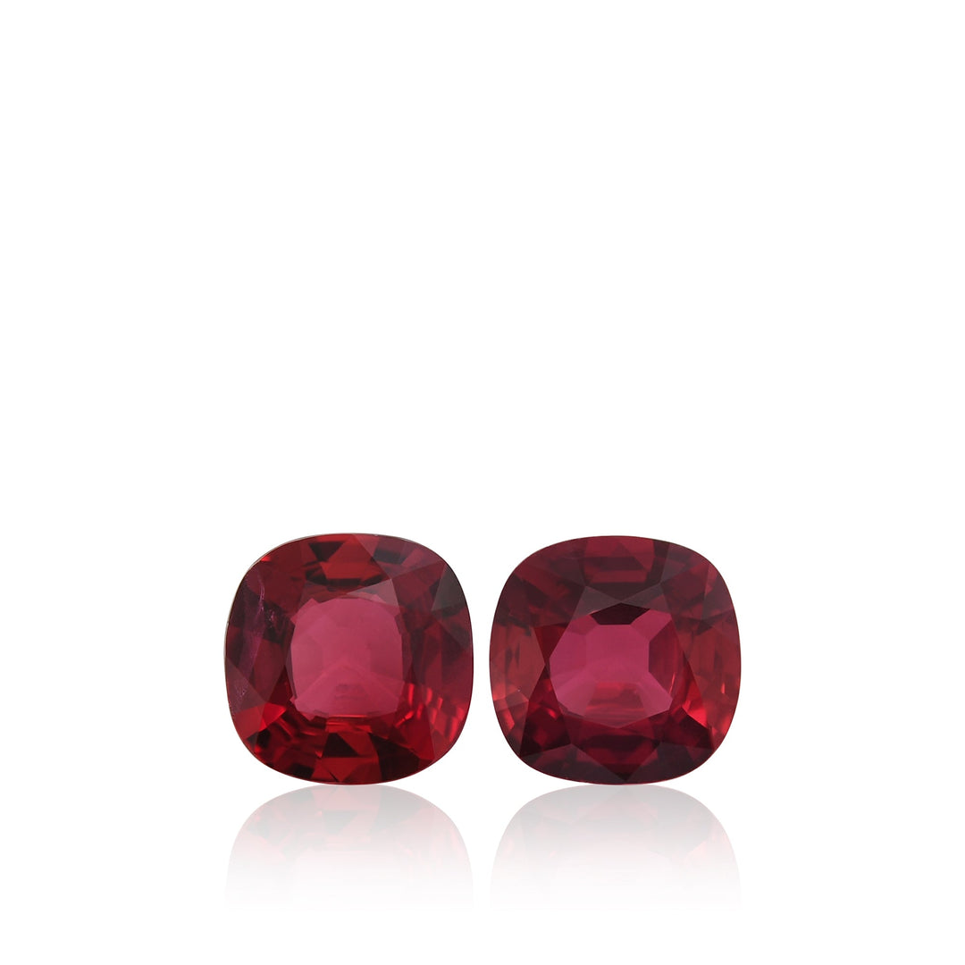 2.23 Carat Red MOZAMBIQUE Cushion Ruby CD