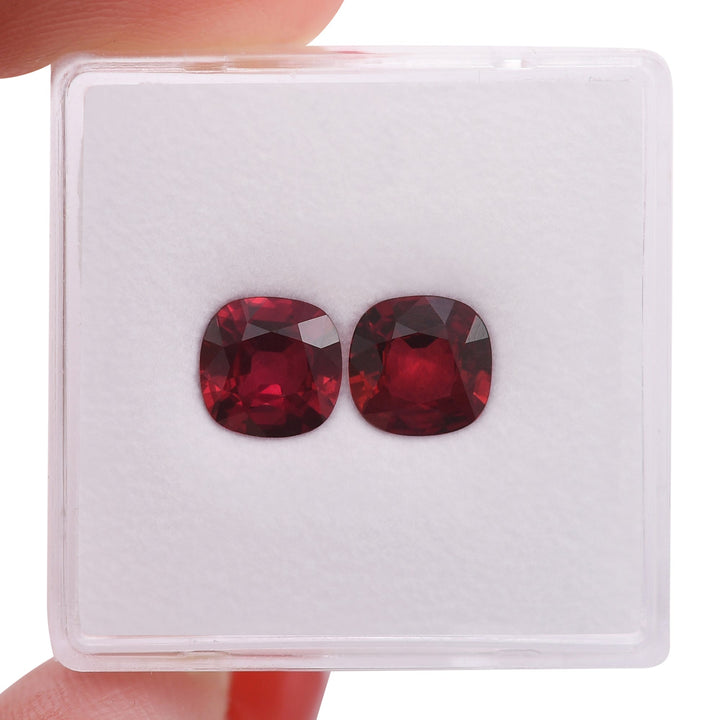 2.23 Carat Red MOZAMBIQUE Cushion Ruby CD