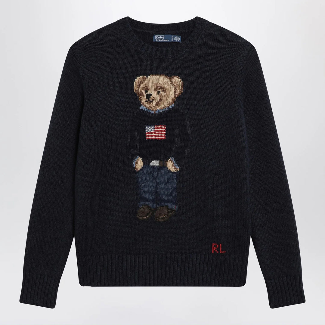 Polo Ralph Lauren - Navy blue Polo Bear sweater