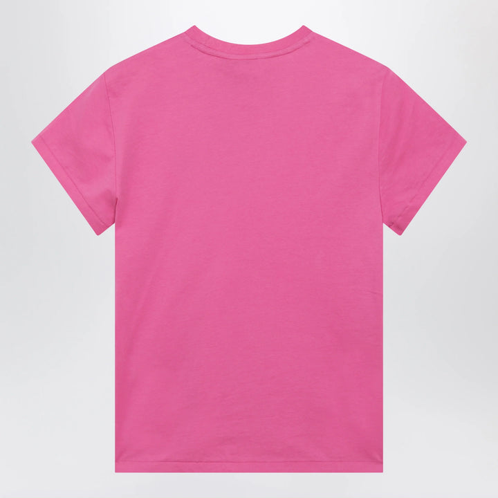 Polo Ralph Lauren - Polo Pony cotton crewneck T-shirt in accent pink