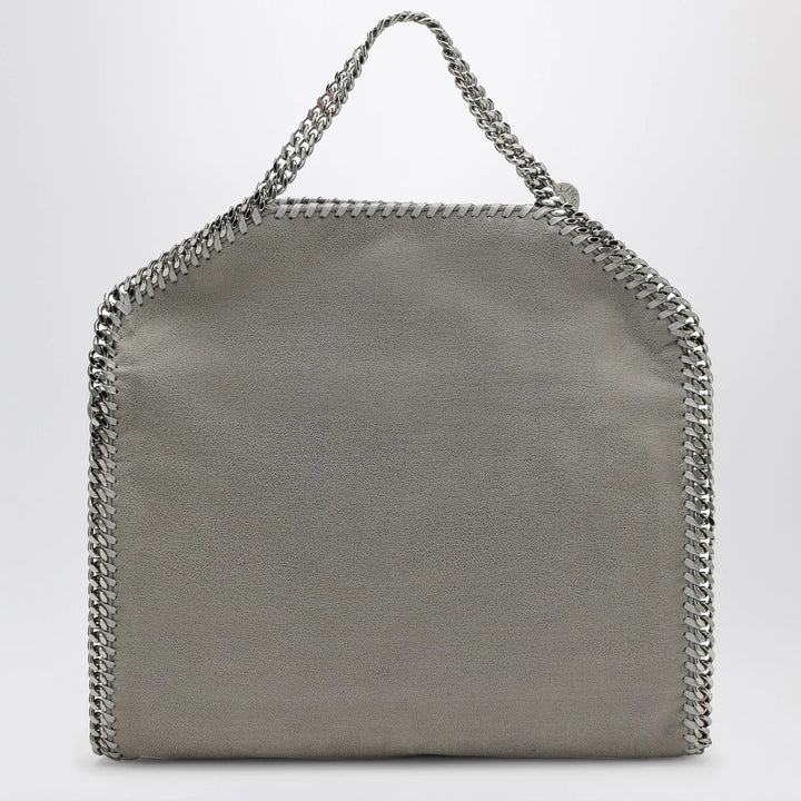 Stella McCartney - Light grey Falabella Fold Over tote bag