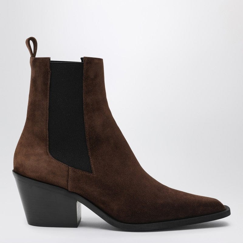 Shoes A.EMERY - The Leo ankle boots in cognac suede - 39 IT Brand