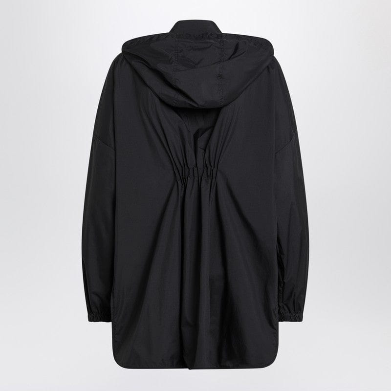 Jackets 44 Moncler Black zip parka in nylon Brand