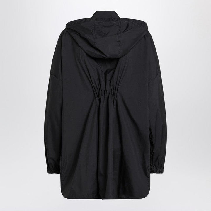 Jackets 44 Moncler Black zip parka in nylon Brand