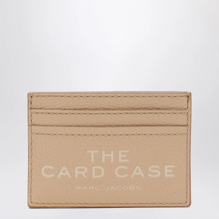 Marc Jacobs - Camel full-grain leather cardholder