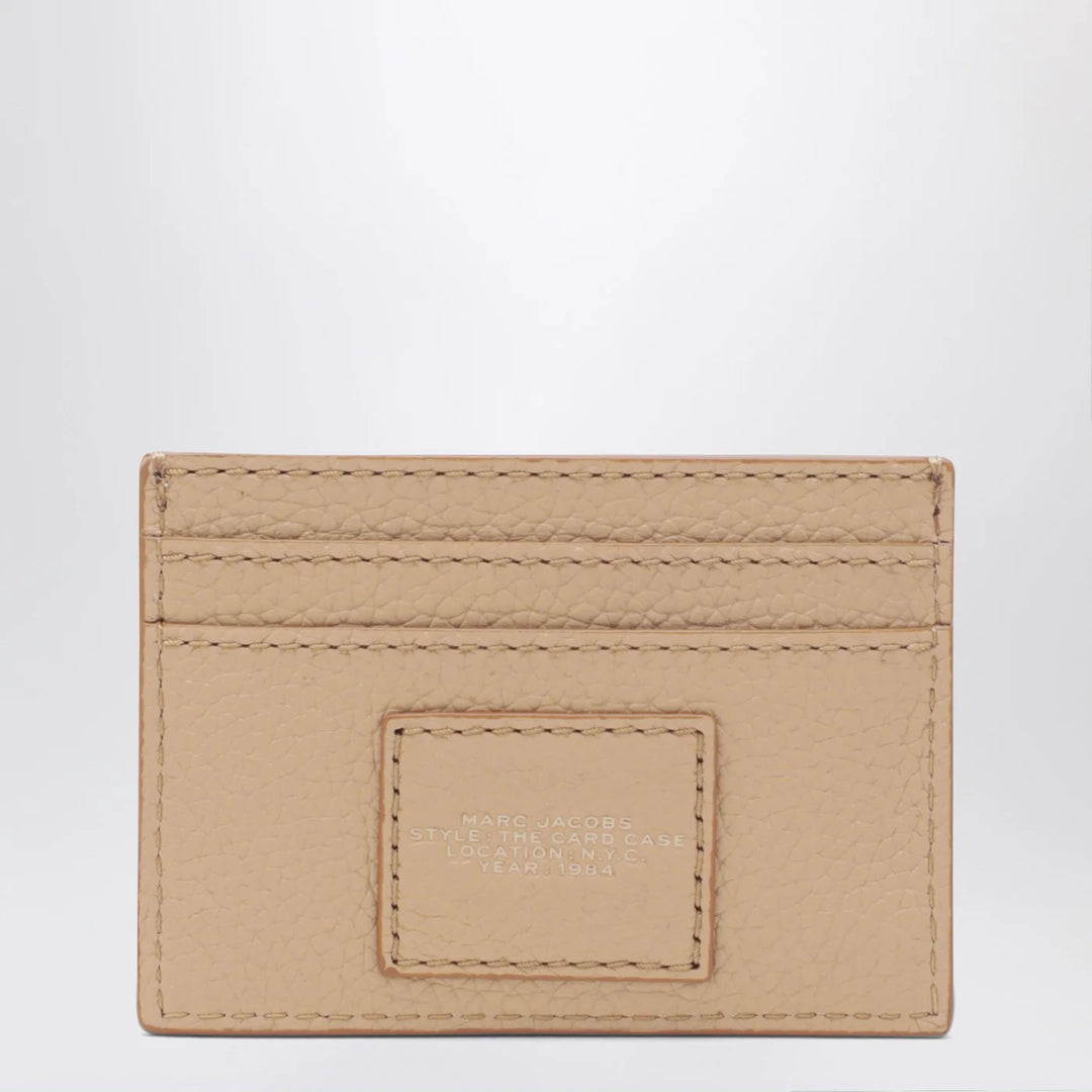 Marc Jacobs - Camel full-grain leather cardholder