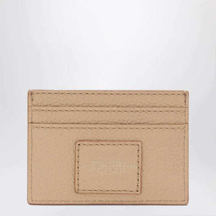 Marc Jacobs - Camel full-grain leather cardholder