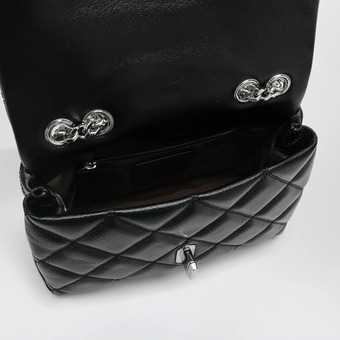 Marc Jacobs - The Slim quilted shoulder bag with black chain