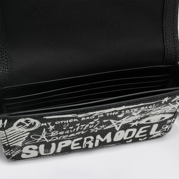 Marc Jacobs - Mini shoulder bag black with punk lettering
