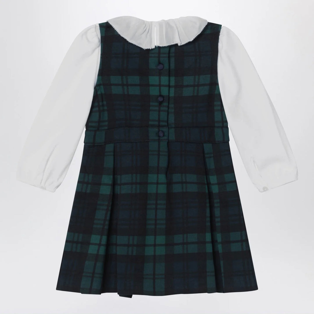 Polo Ralph Lauren - Dress in dark green tartan pattern