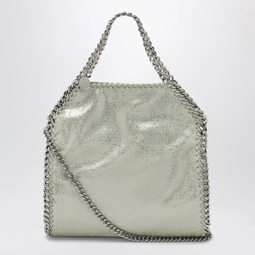 Stella McCartney - Mini Falabella tote bag in light lime green by Stella McCartney